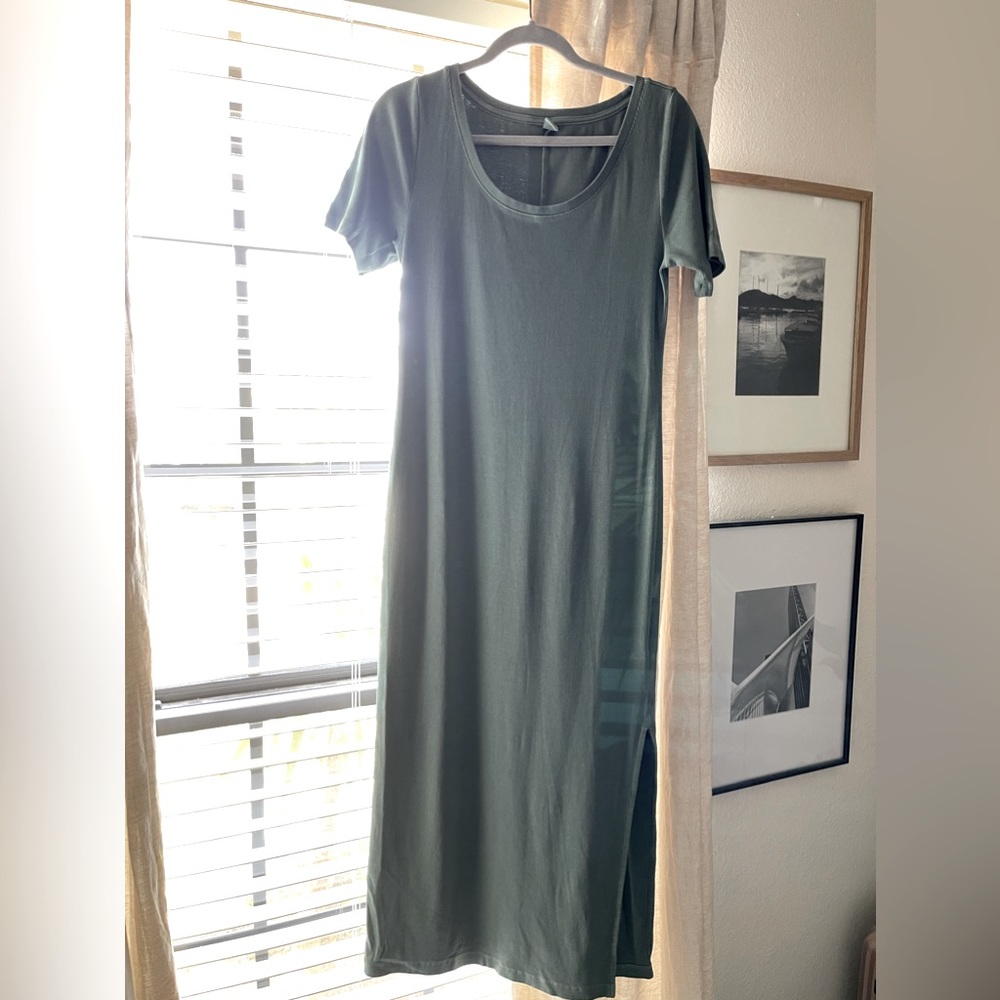 Crewneck Shirt Dress